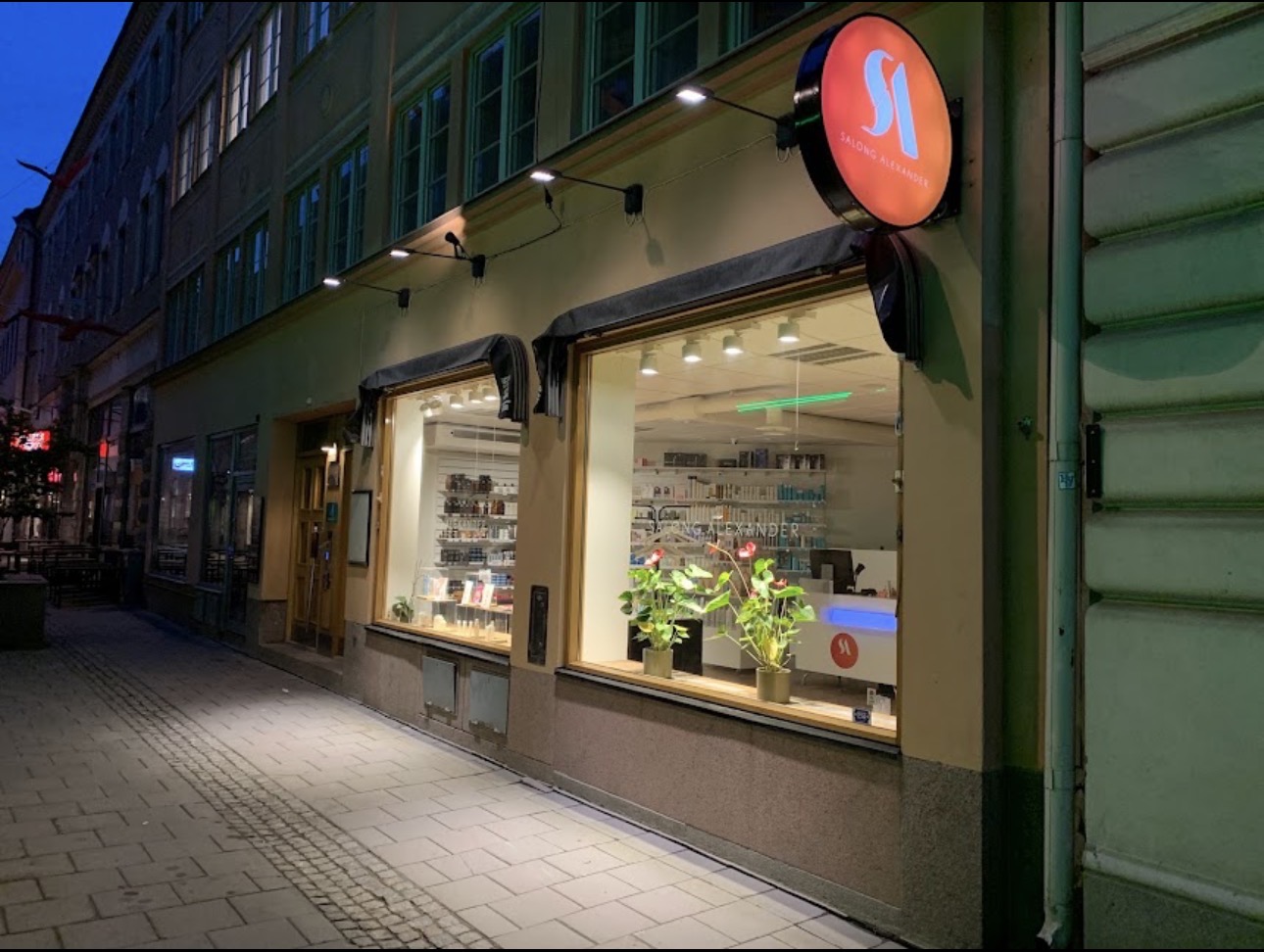 Salong Alexander på Gamla Brogatan